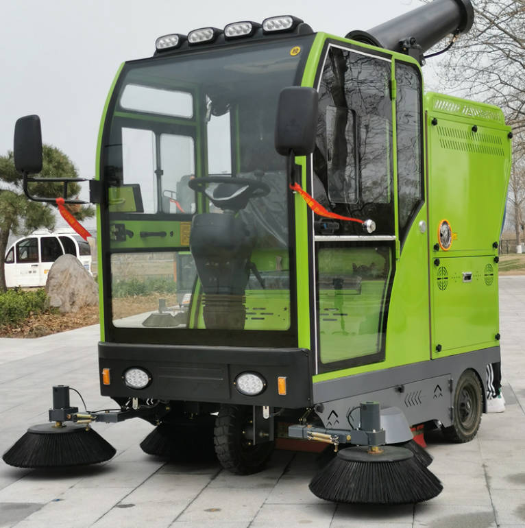 江北区道路清洁广泛应用电动环卫清扫车